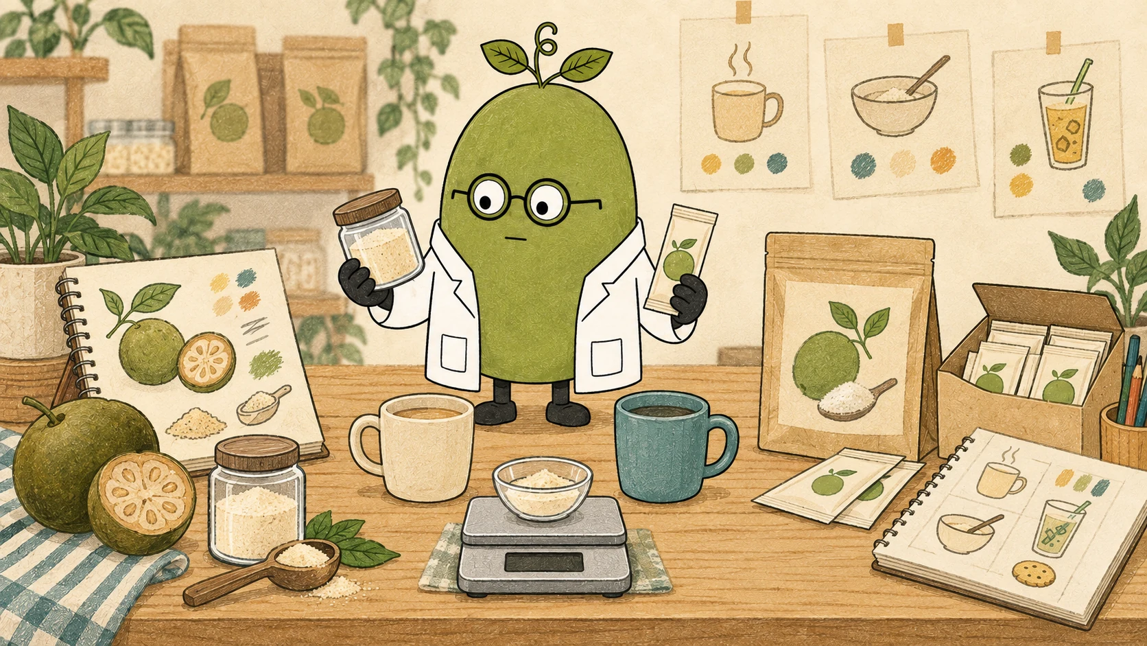 Monk Fruit Doctor explains: Monk Fruit Extract vs. Sweetener Blend: How to Choose
