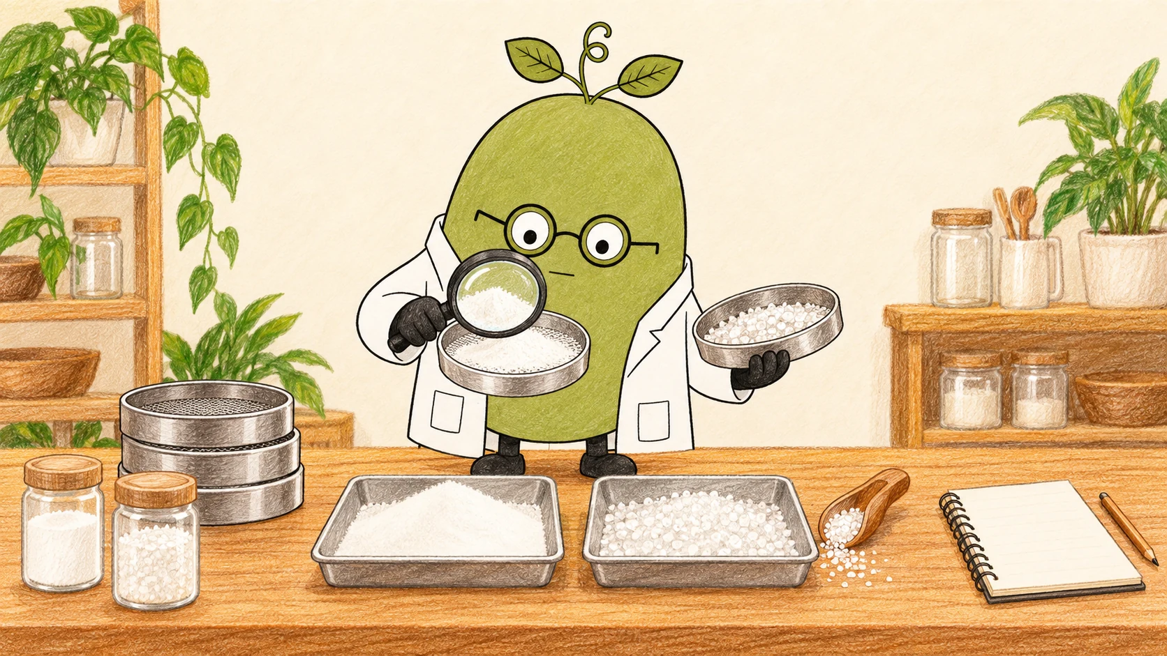 Monk Fruit Doctor explains: Erythritol Powder vs. Granules: Particle Size, Handling, and Applications