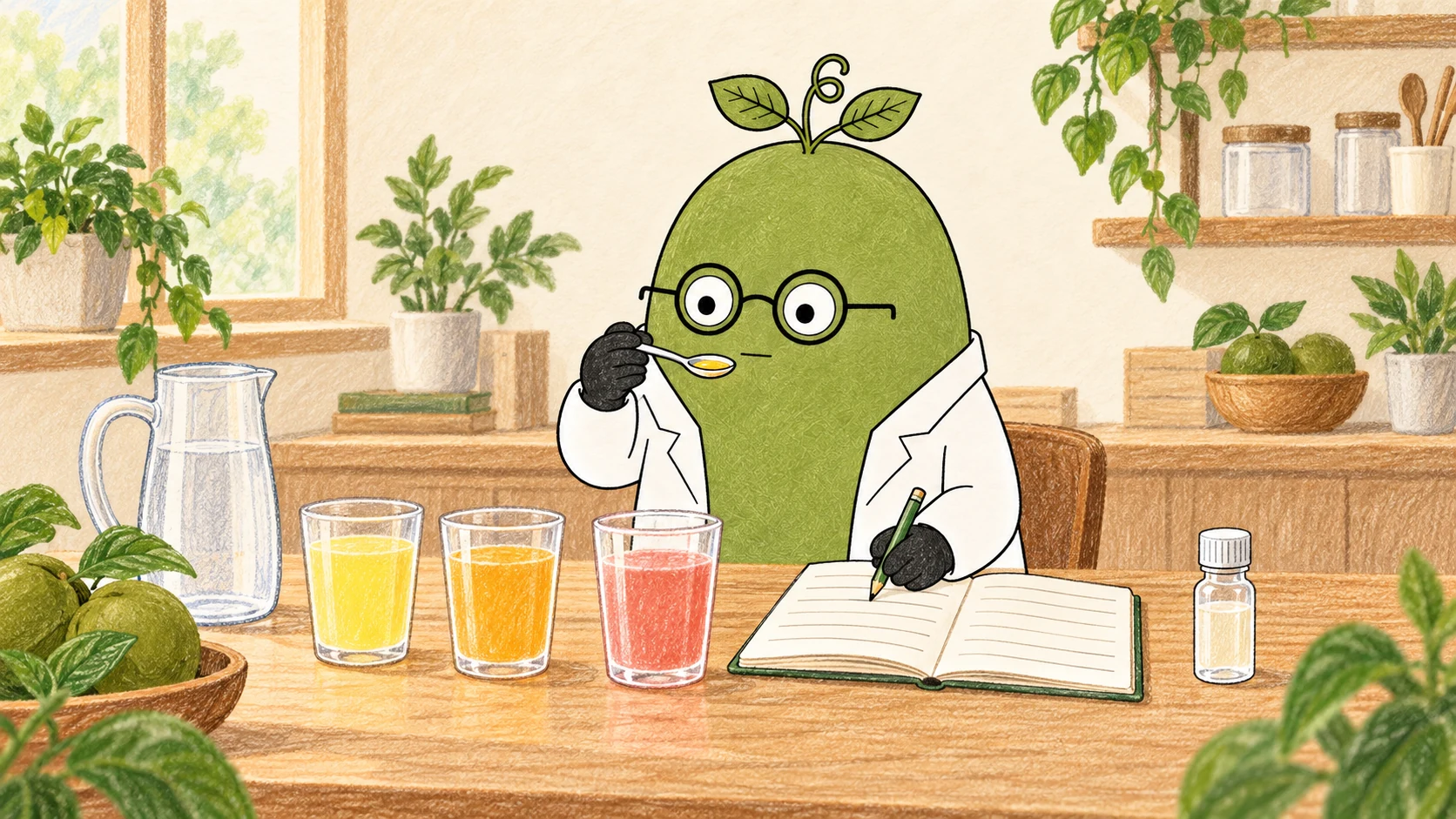 Docteur Fruit du Moine : Glycosides de stéviol dans les boissons aromatisées aux fruits&nbsp;: comparaison entre douceur et arrière-goût