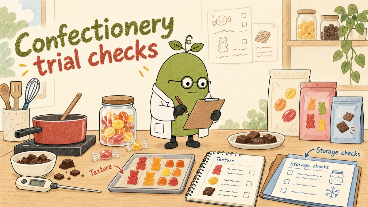 Monk Fruit Doctor compares samples and records observations for Allulose Confectionery and Hard Candy Sweetener Formulation Guide.