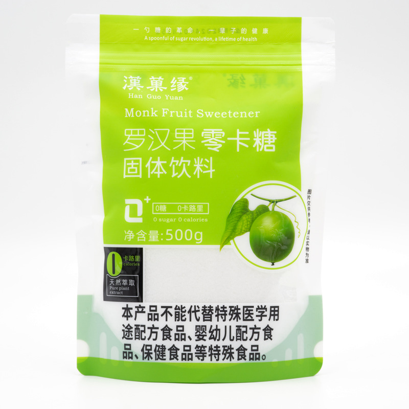 Твёрдый напиток с подсластителем monk fruit — 500g