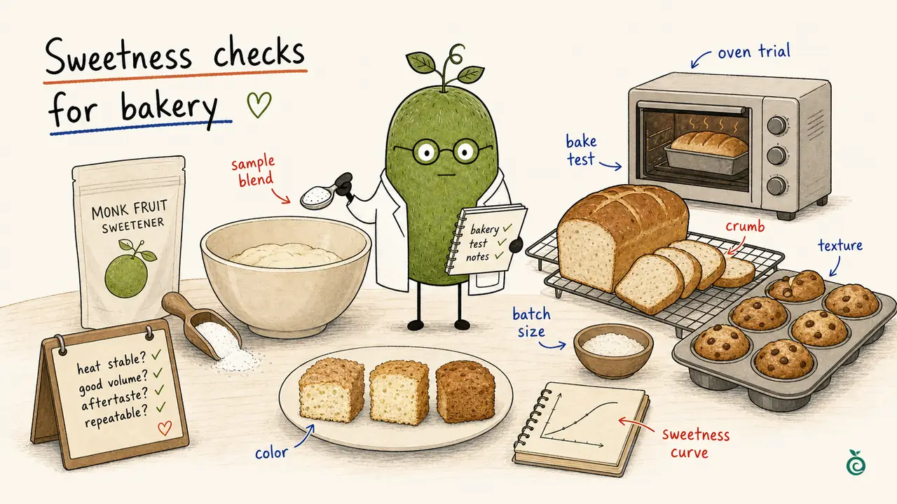 Monk Fruit Sweetener for Bakery Products: Formulation Guide for Low-Sugar Brands