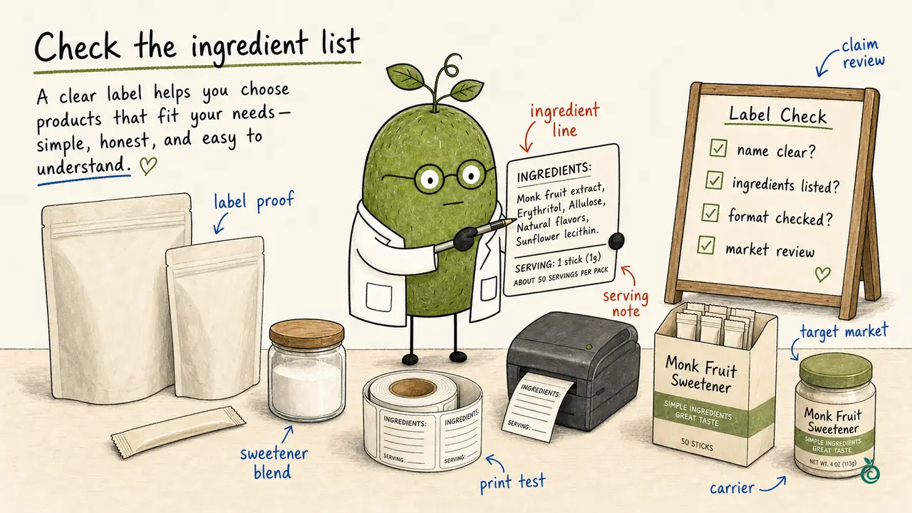 Ilustrasi Ian Xiaohei tentang pemeriksaan identitas formula, aturan pasar, dokumen dan kemasan sebelum persetujuan label.